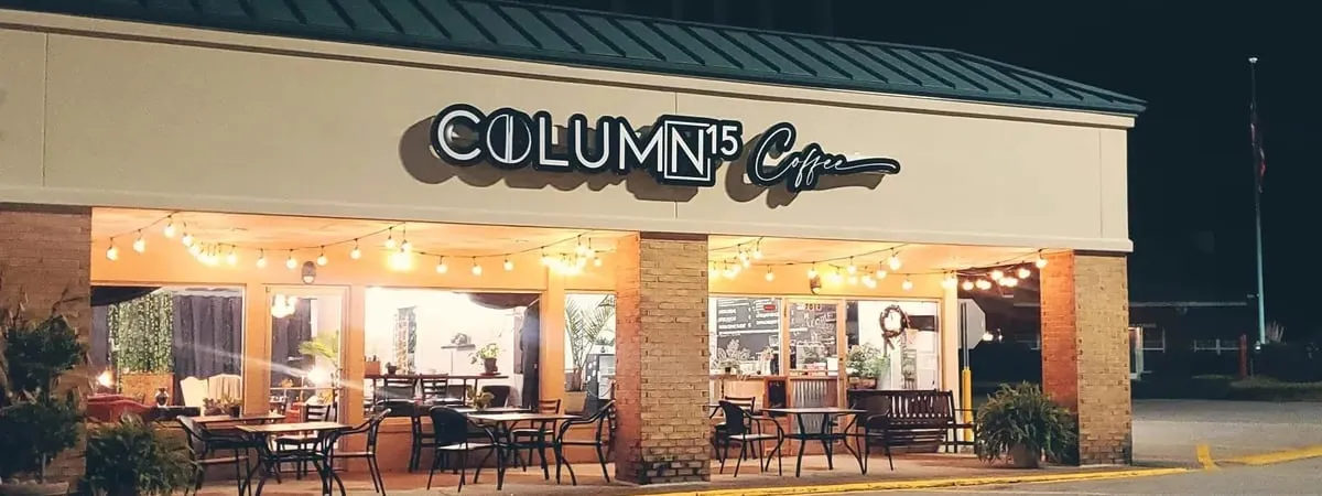 Column 15 — Coffee Shops in Williamsburg, Virginia